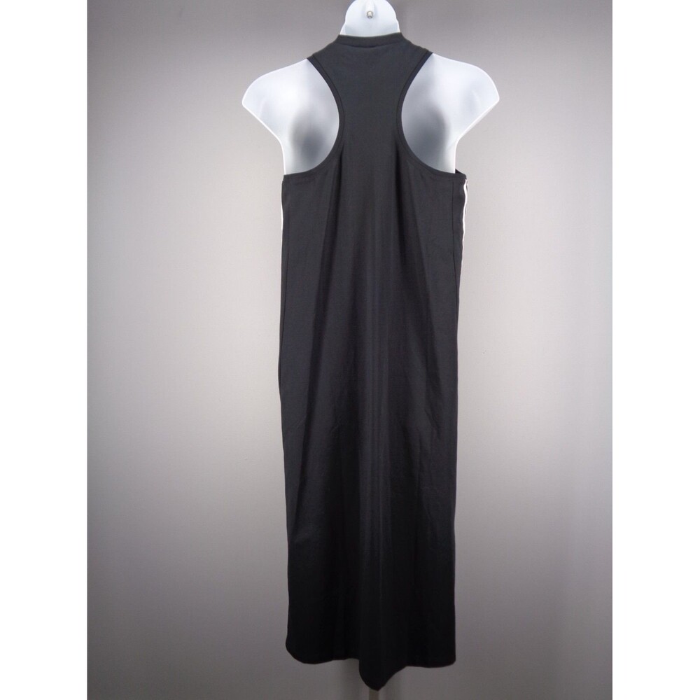 Adidas Black Racerback 3 Stripe Essential Dress Size XL New - Picture 5 of 14